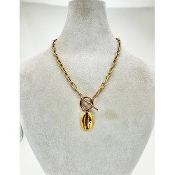 Bronz Deniz Kabuğu Kolye